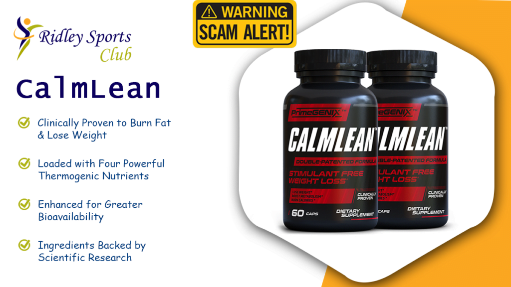 PrimeGENIX CalmLean ridleysportsclub Scam Warning